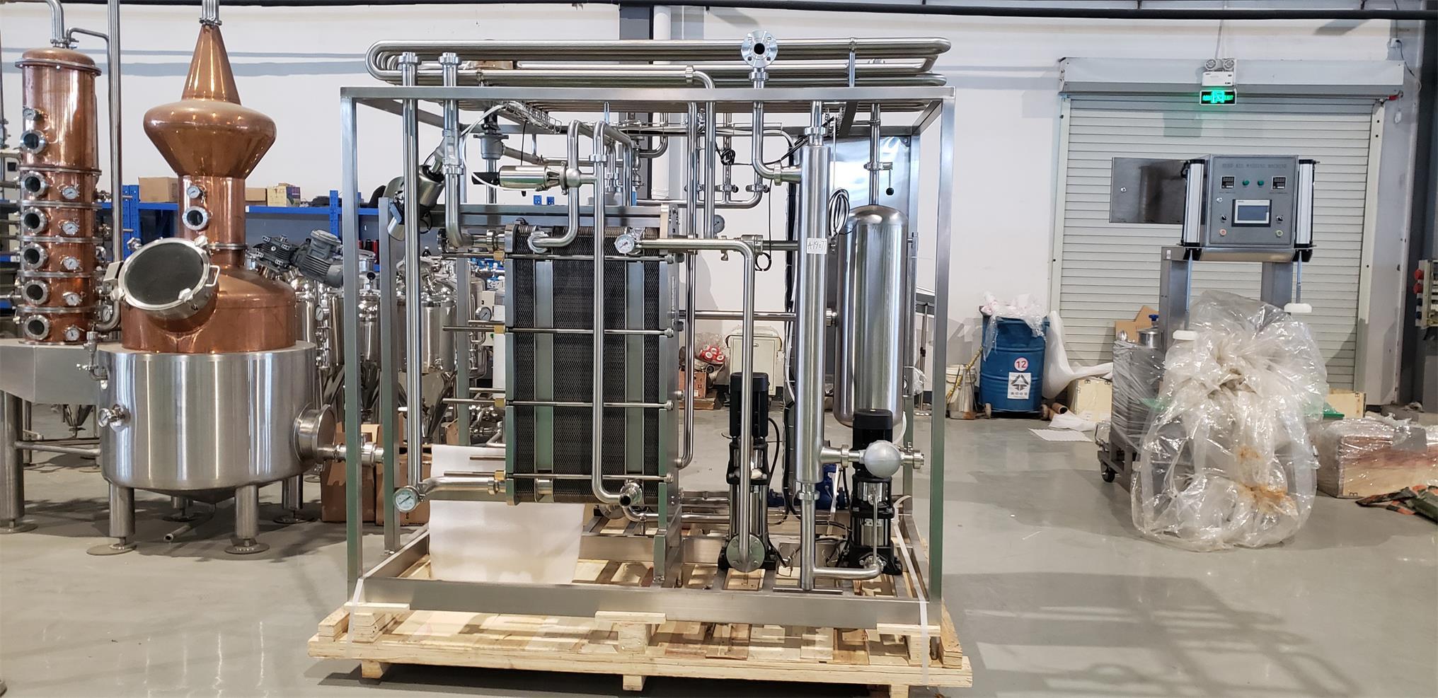 Craft beer pasteurization,Beer Flash Pasteurizer,Plate heat exchanger